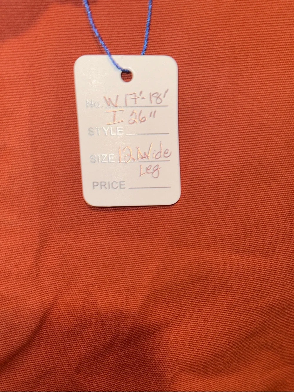 Old Navy Cotton Rust Color Pants